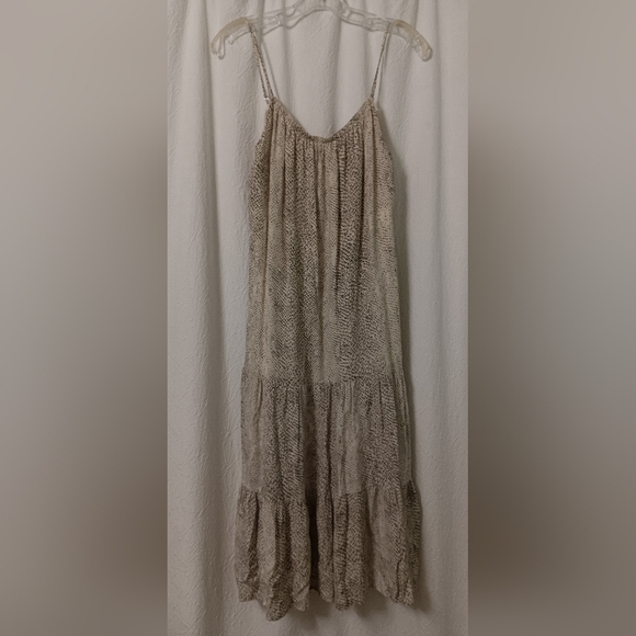 EUC Rails Women’s Adora Cream Snakeskin Dress Size XS - Picture 3 of 12